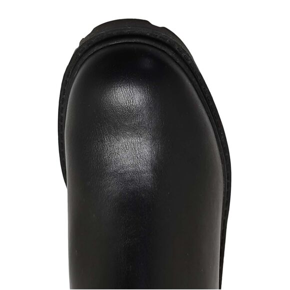 NEW Women’s Time and Tru Chelsea Embellished Chunky Boots Black Size 9 - Picture 6 of 8